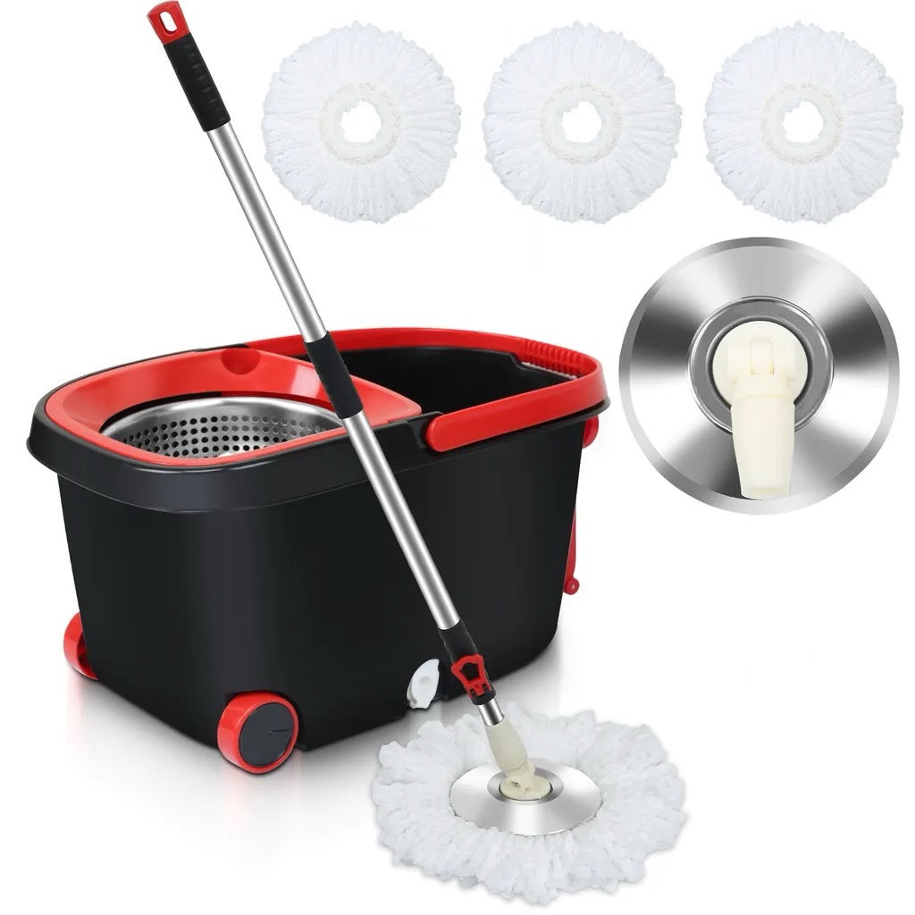 Wischmop Set Turbo Easy Wring & Clean incl. Powerschleuder