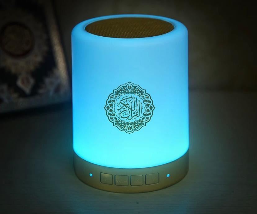 Quran Azan LED Lautsprecher mit integrierter App und Fernbedienung - Holy Quran Speaker + Azan